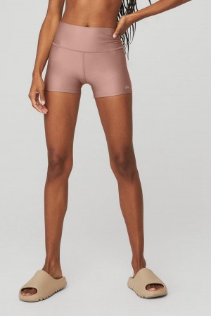 Alo Yoga 3" High-Waist Airlift Naisten Shortsit Smoky Quartz | Suomi 4673-KJRHN