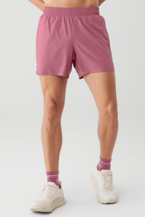 Alo Yoga 5'' Adapt Running Miesten Shortsit Mars Clay | Suomi 0621-ZPRVA