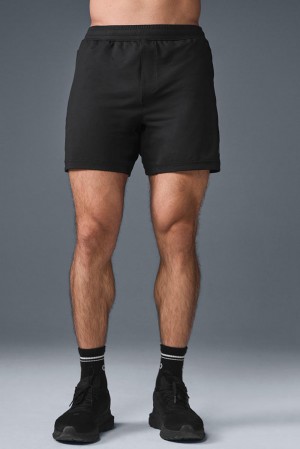 Alo Yoga 7" Conquer React Performance Miesten Shortsit Mustat | Suomi 3082-XHSBV
