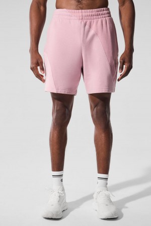 Alo Yoga 7" Make Waves Miesten Shortsit Pinkki | Suomi 4789-LFEDY