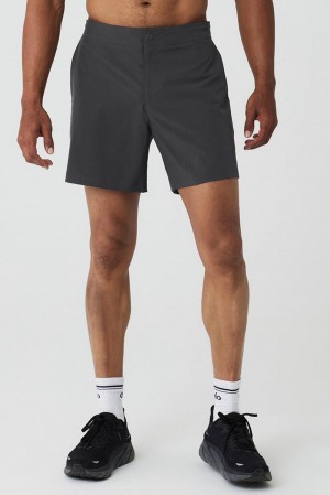 Alo Yoga 7'' Sport Miesten Shortsit Anthracite | Suomi 4830-PSJDG