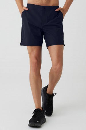 Alo Yoga 7'' Sport Miesten Shortsit Laivastonsininen | Suomi 1539-MXWJH