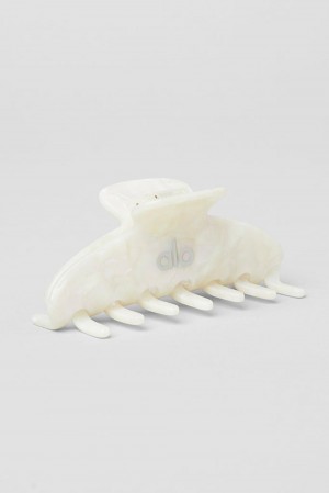 Alo Yoga 90's Claw Clip Naisten Hair Claw Valkoinen | Suomi 4156-FTMQD