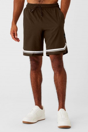 Alo Yoga 9" Traction Arena Miesten Shortsit Espresso | Suomi 2185-BIENY