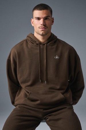 Alo Yoga Accolade Miesten Huppari Espresso | Suomi 3625-OMTUF