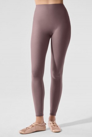 Alo Yoga Airlift High-Waist Sleek Naisten Leggings Mushroom | Suomi 1809-DGSXK