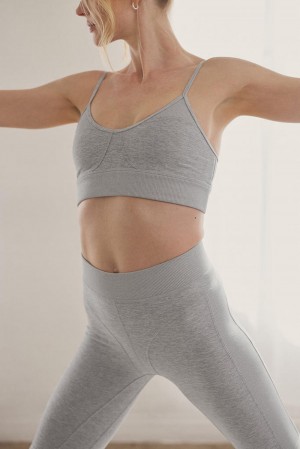 Alo Yoga Alosoft Head Start Naisten Urheiluliivi Harmaat | Suomi 7354-LGRBZ