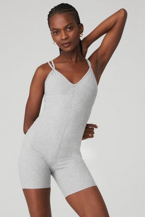 Alo Yoga Alosoft Suns Out Naisten Onesies Harmaat | Suomi 4708-FJXYS