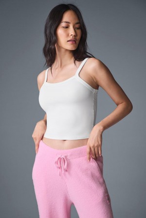Alo Yoga Alosoft Sweet Talker Naisten Juoksupaidat Valkoinen | Suomi 6294-YWFAM