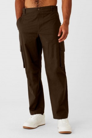Alo Yoga Cargo Ripstop Miesten Housut Espresso | Suomi 4892-CVHUW