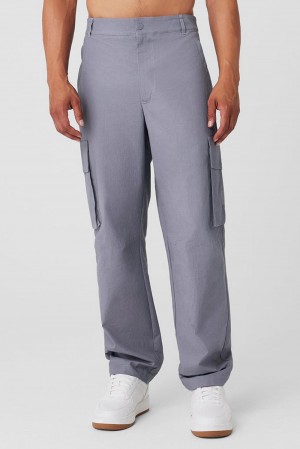 Alo Yoga Cargo Ripstop Miesten Housut Fog | Suomi 2198-GPUND