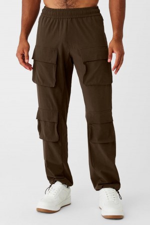 Alo Yoga Cargo Venture Miesten Housut Espresso | Suomi 0462-OHZVA
