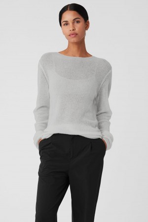 Alo Yoga Cashmere Reform Naisten Pitkähihainen Harmaat | Suomi 4278-TNHCV