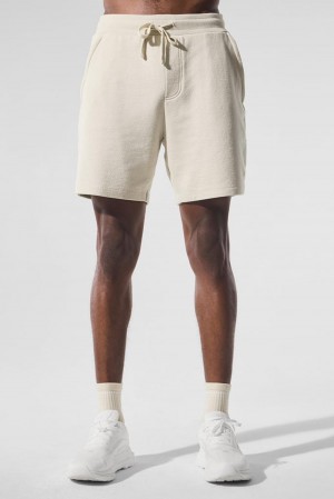 Alo Yoga Chill Miesten Shortsit Bone | Suomi 3592-VLOCD