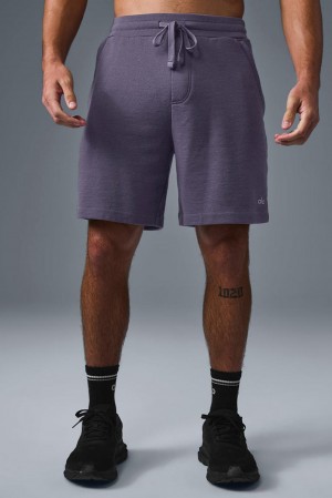 Alo Yoga Chill Miesten Shortsit Italian Plum | Suomi 1673-WOFUB