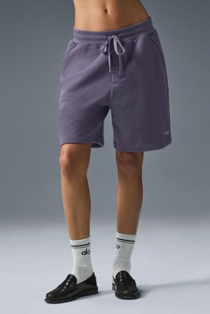 Alo Yoga Chill Naisten Shortsit Italian Plum | Suomi 4780-KJHXO
