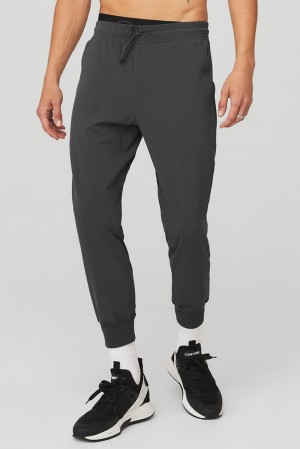 Alo Yoga Co-Op 7/8 Miesten Housut Anthracite | Suomi 6429-YETUA