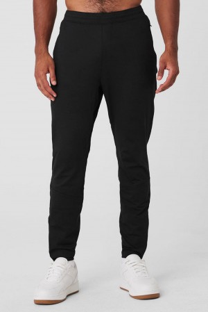 Alo Yoga Conquer React Performance Miesten Housut Mustat | Suomi 6219-AYTDR