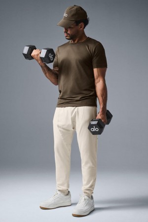 Alo Yoga Conquer Revitalize Miesten Housut Bone | Suomi 3724-PLUFQ