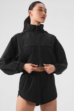 Alo Yoga Cropped Playmaker Naisten Takit Mustat | Suomi 2598-XRNMG