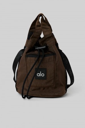 Alo Yoga Cross Body Naisten Bucket Laukut Mustat | Suomi 9310-UBTGL