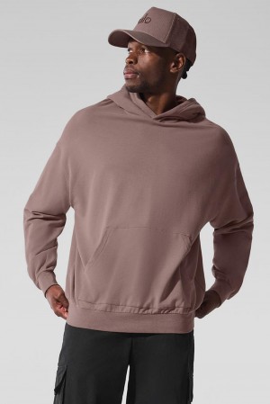 Alo Yoga Double Take Miesten Huppari Mushroom | Suomi 7329-EYSMK