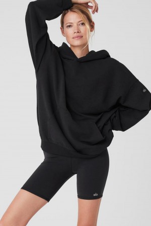 Alo Yoga Double Take Naisten Huppari Mustat | Suomi 4167-QLGDX