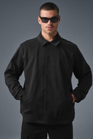 Alo Yoga Edition Sueded Miesten Takit Mustat | Suomi 7065-PZCLY