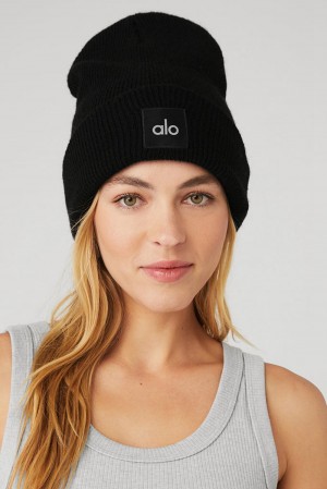 Alo Yoga Everyday Naisten Pipo Mustat | Suomi 9036-AIXGK