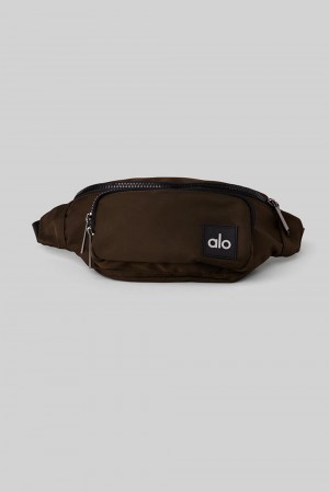 Alo Yoga Explorer Fanny Pack Naisten Bum Bags Espresso | Suomi 5107-EJULI