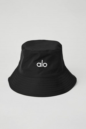 Alo Yoga Fundamental Naisten Bucket Hattu Mustat | Suomi 3864-JTGMH