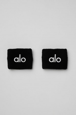 Alo Yoga Glow (2-Pack) Miesten Wristband Mustat | Suomi 6405-DKVUY