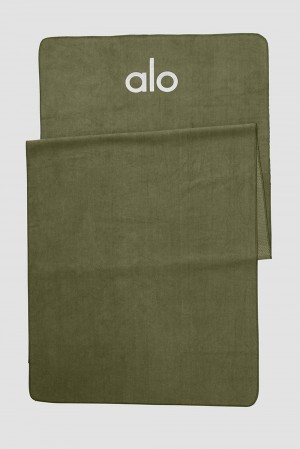 Alo Yoga Grounded No-Slip Miesten Pyyhe Jungle | Suomi 0342-CUODQ