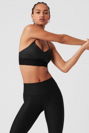 Alo Yoga Lavish Naisten Urheiluliivi Mustat Mustat | Suomi 4283-QKRFN