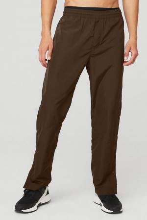 Alo Yoga Legend Snap Miesten Housut Espresso | Suomi 2160-VHGWK