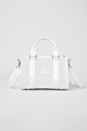 Alo Yoga Mini Sheer Naisten Duffle Laukku Valkoinen | Suomi 1376-BCZGA