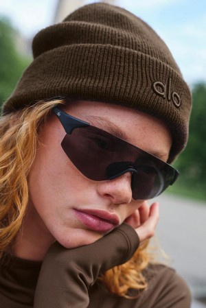 Alo Yoga Notable Naisten Pipo Espresso | Suomi 3298-AIKLN