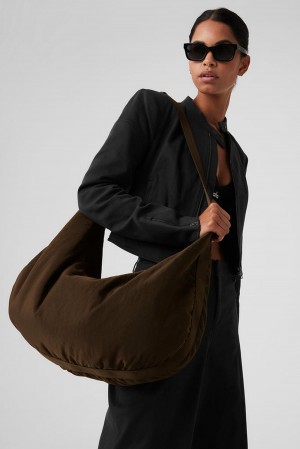 Alo Yoga Om The Go Gym Naisten Sling Laukku Espresso | Suomi 2834-WZUNT