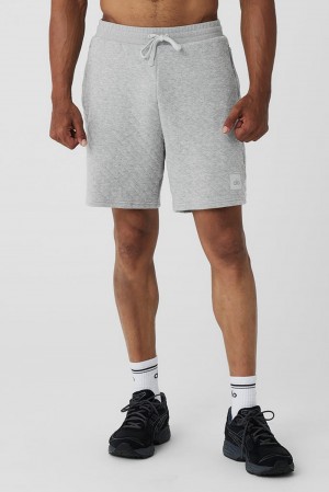 Alo Yoga Quilted Stadium Miesten Shortsit Harmaat | Suomi 9356-UVGFS