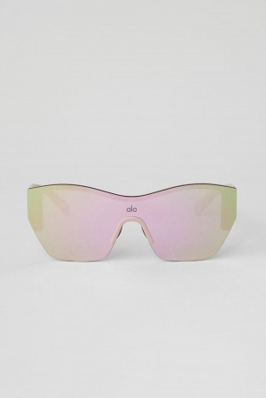 Alo Yoga Stunner Miesten Aurinkolasit Pinkki Pinkki | Suomi 7462-ZUHDO