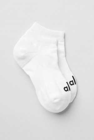 Alo Yoga Unisex Street Naisten Sukat Valkoinen Mustat | Suomi 8394-CYMBO