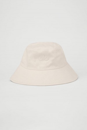 Alo Yoga Weekender Naisten Bucket Hattu Fresh Linen | Suomi 0548-HQNBW