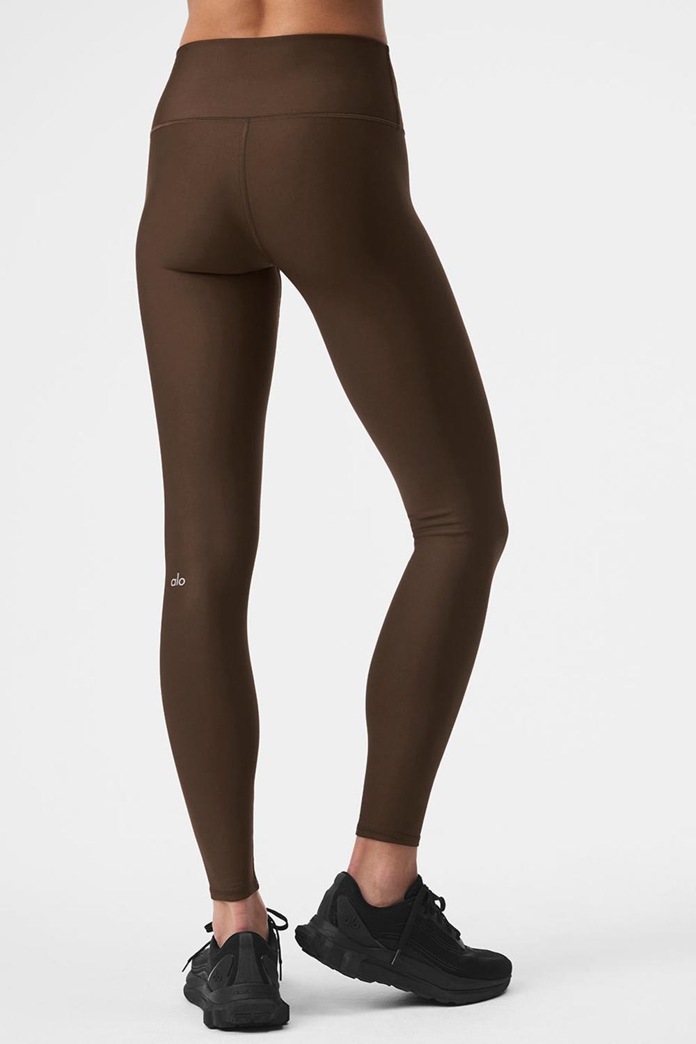 Alo Yoga 7/8 High-Waist Airlift Naisten Leggings Espresso | Suomi  4512-CLHVZ