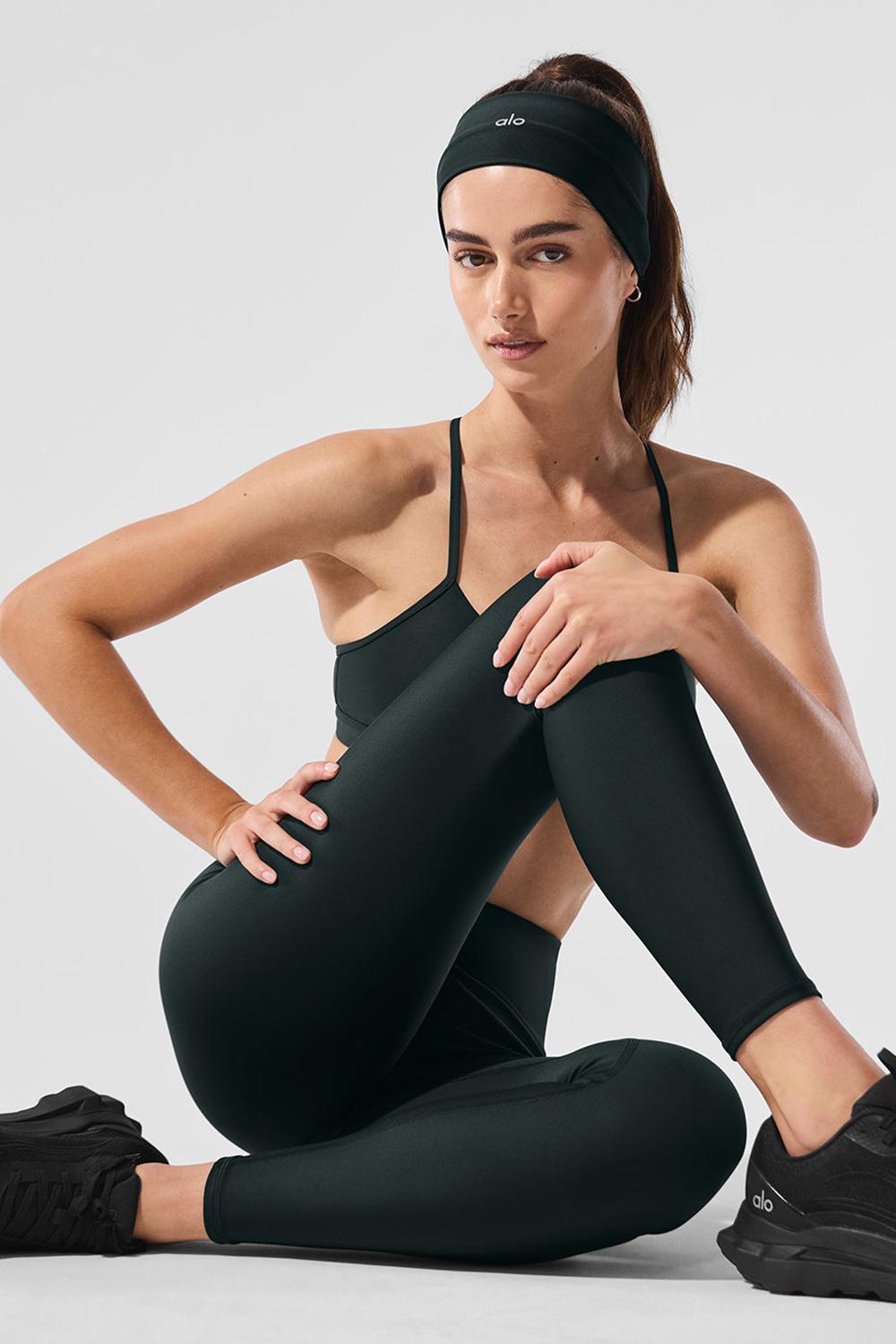 Alo Yoga 7/8 High-Waist Airlift Naisten Leggings Vihreä | Suomi  9632-UIFGB