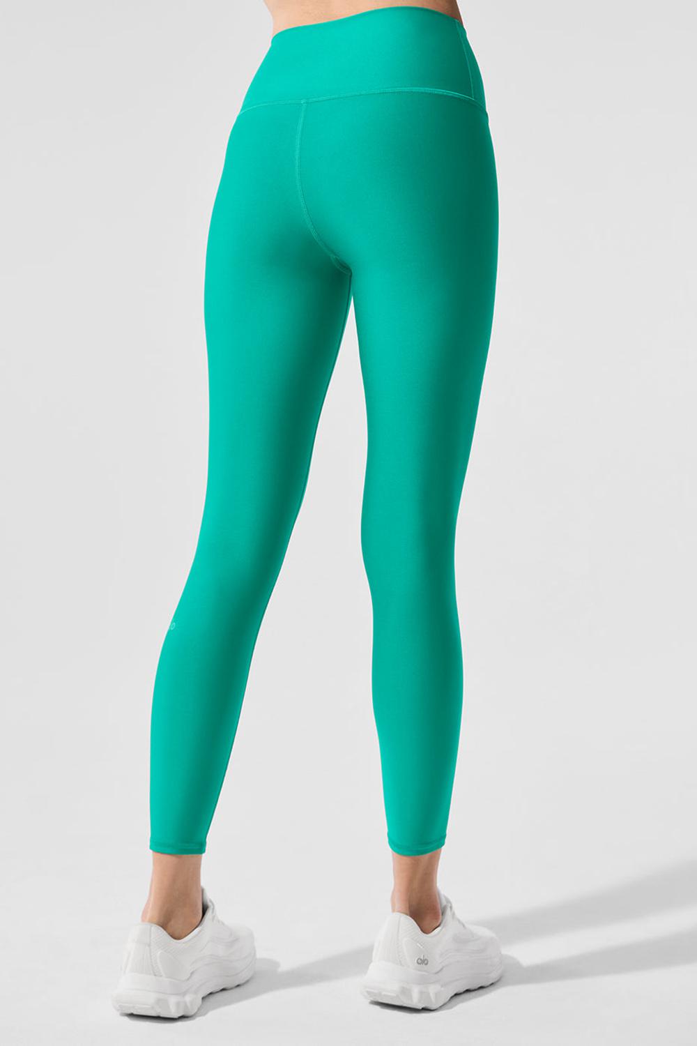 Alo Yoga 7/8 High-Waist Airlift Naisten Leggings Vihreä | Suomi  6892-VJACM