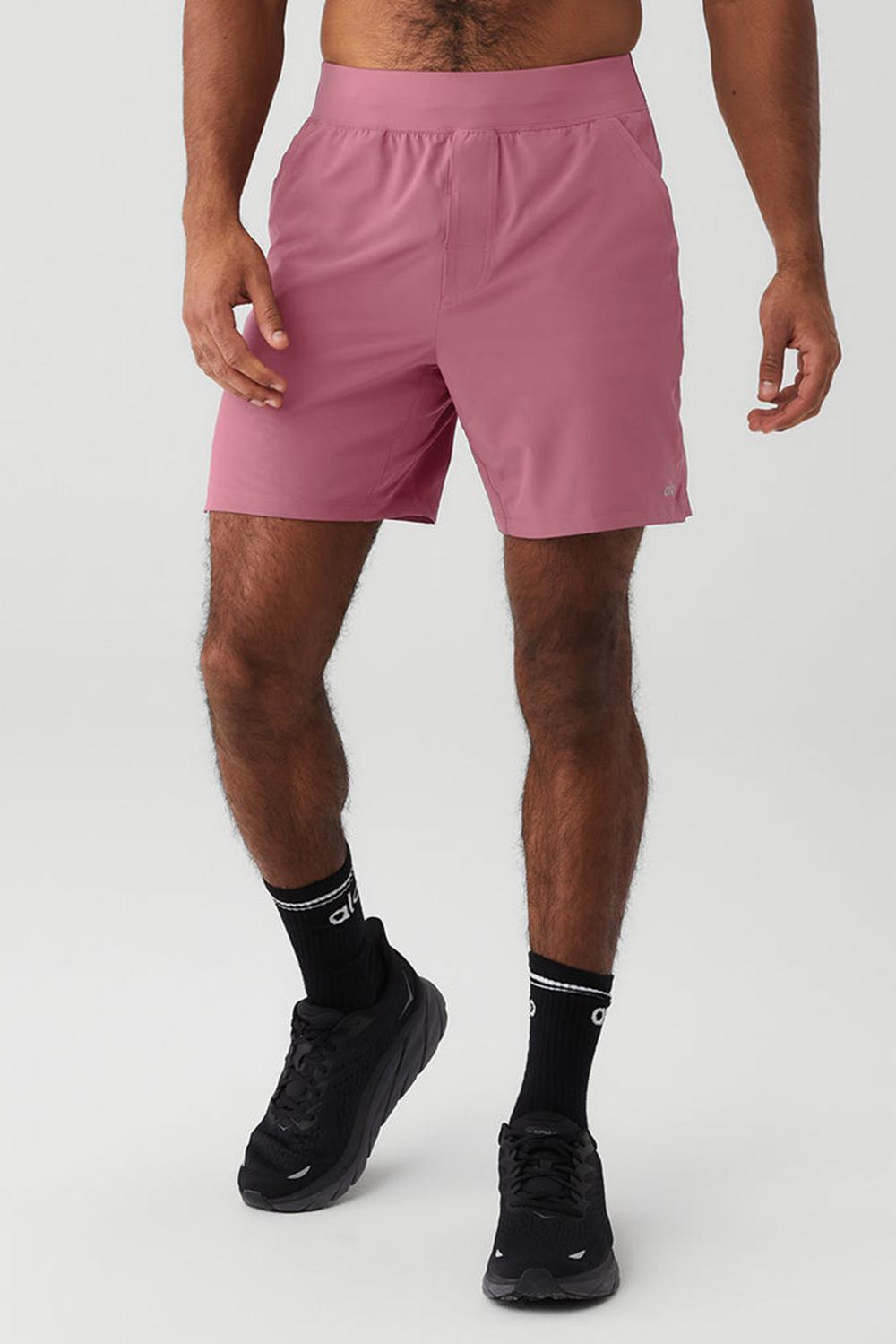 Alo Yoga 7\'\' Repetition Miesten Shortsit Mars Clay | Suomi  3809-EXJQG