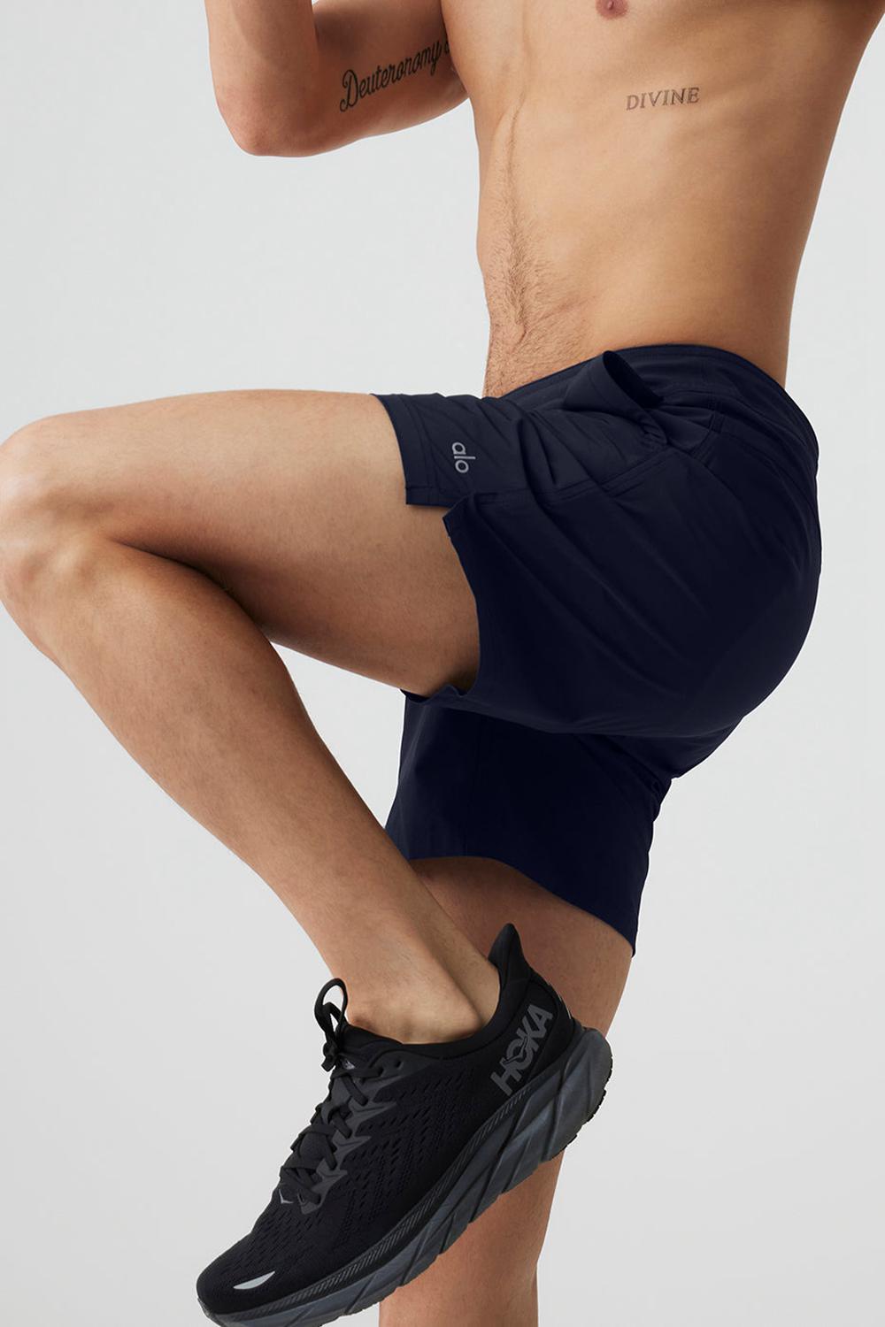 Alo Yoga 7'' Sport Miesten Shortsit Laivastonsininen | Suomi  1539-MXWJH