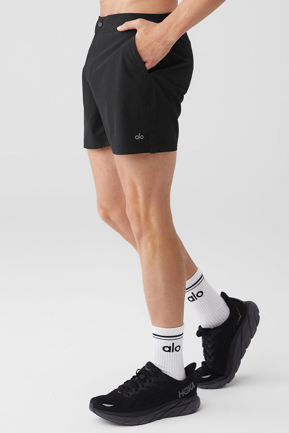 Alo Yoga 7'' Sport Miesten Shortsit Mustat | Suomi  5436-WZCDJ
