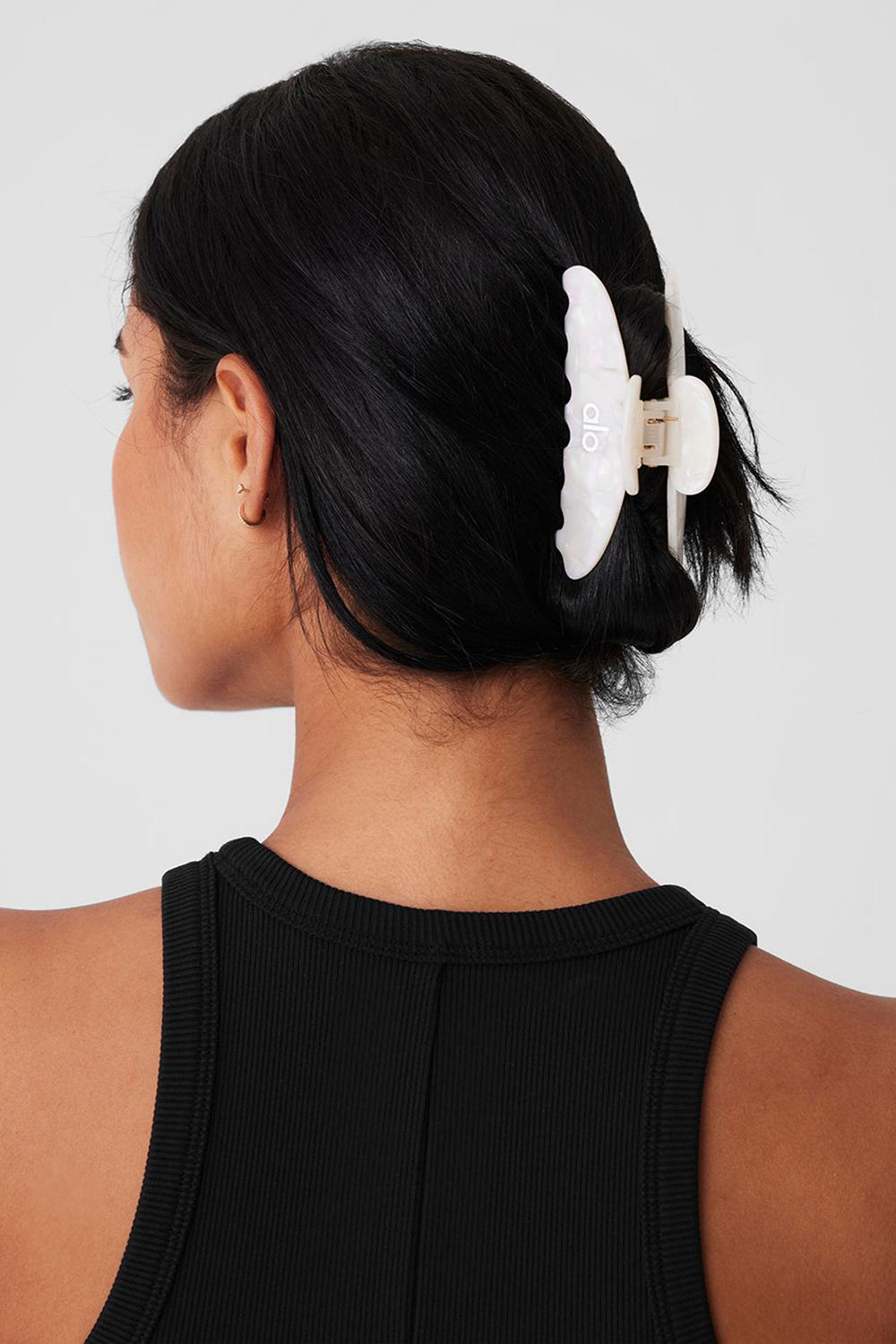 Alo Yoga 90's Claw Clip Naisten Hair Claw Valkoinen | Suomi  4156-FTMQD