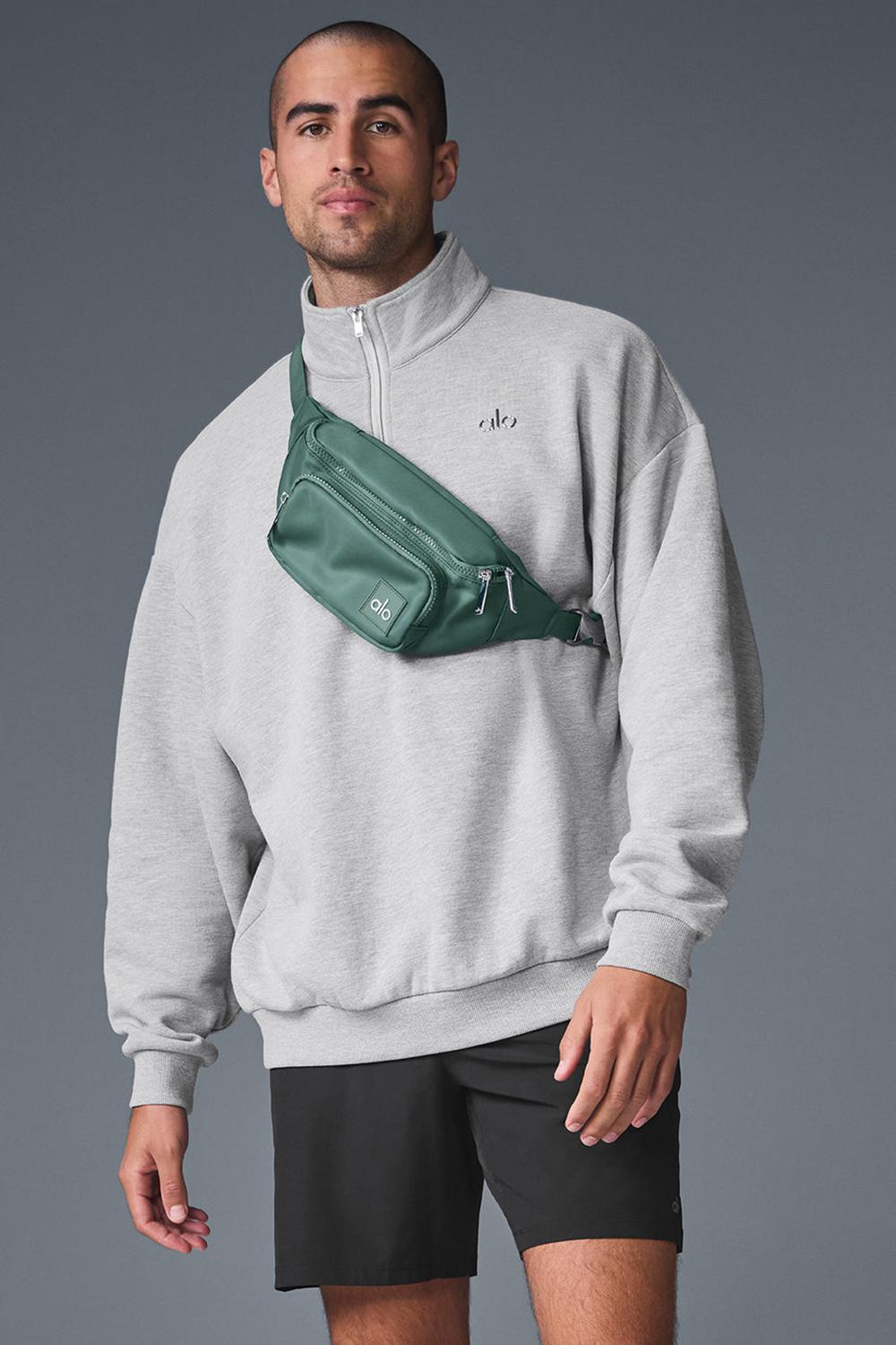 Alo Yoga Accolade 1/4 Zip Miesten Villapusero Harmaat | Suomi  7861-OHGLW